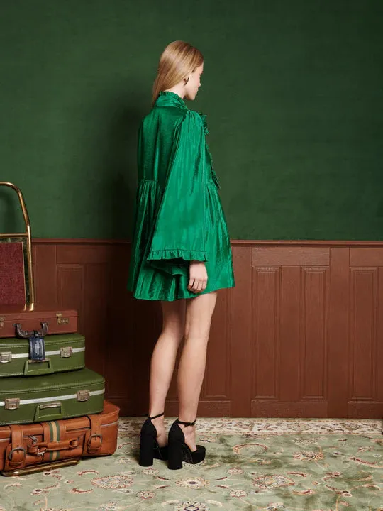 SISTER JANE EMERALD BOW MININ GREEN DRESSDR2175 125