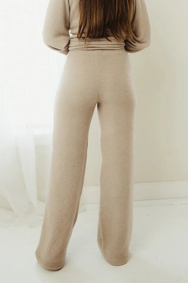 Soft Brushed Hacci Pants