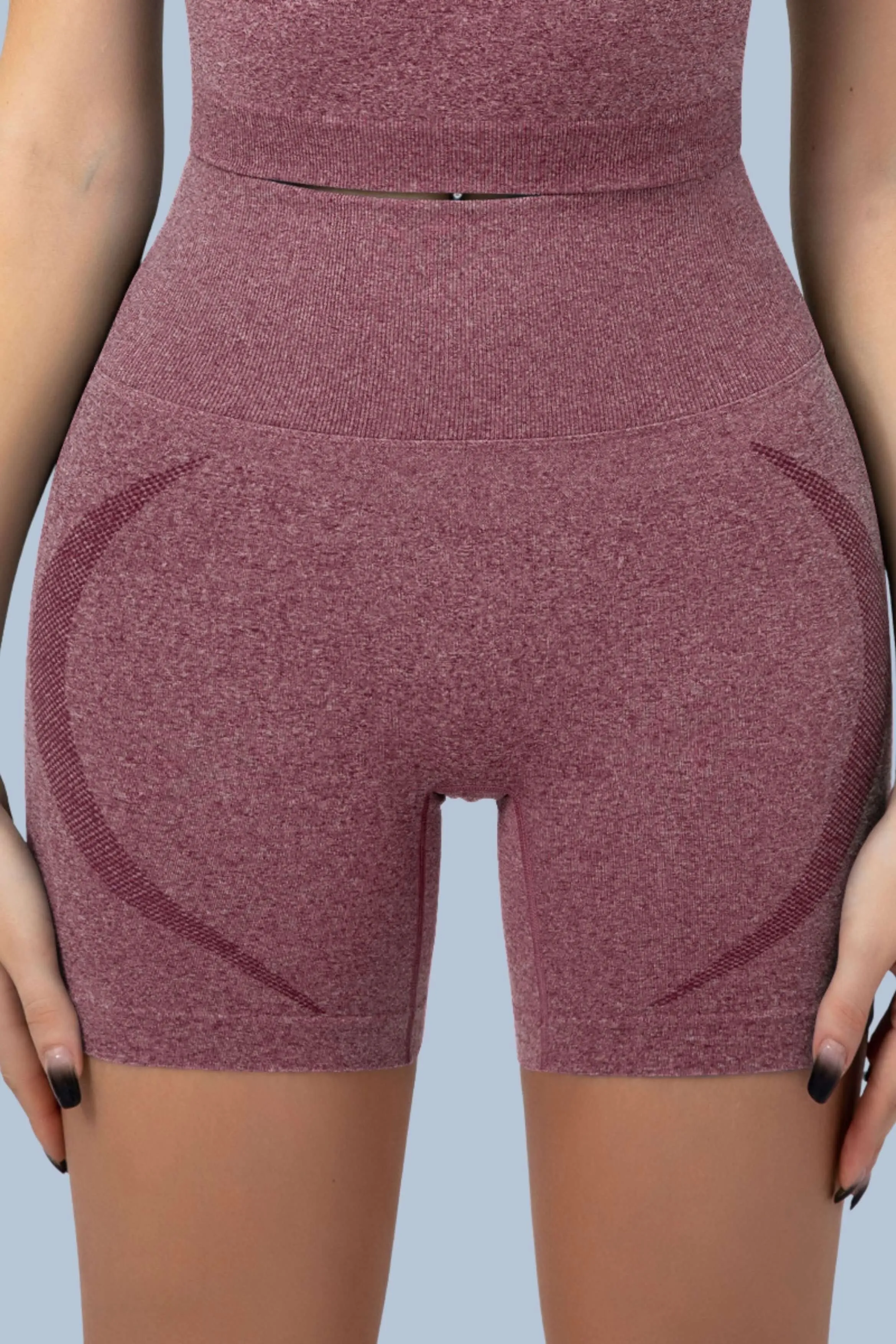 Superfit Breathable Seamless Short Yoga Sets