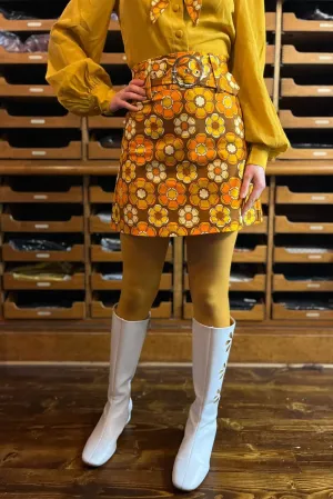 The Chain - Exclusive 'Cher' Mod Blossom Tangerine - Skirt