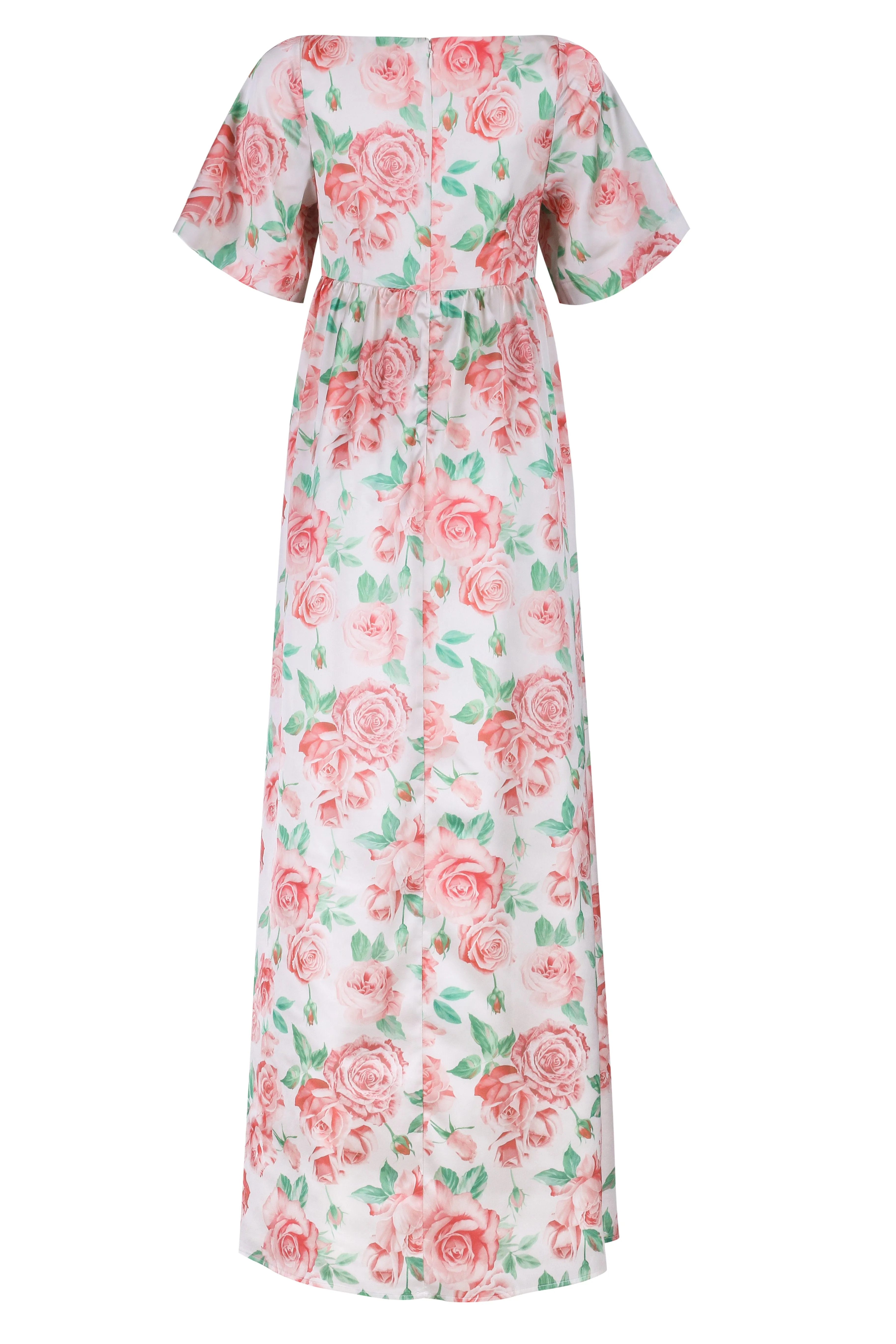 The Jane Dress - Light Coral Rose