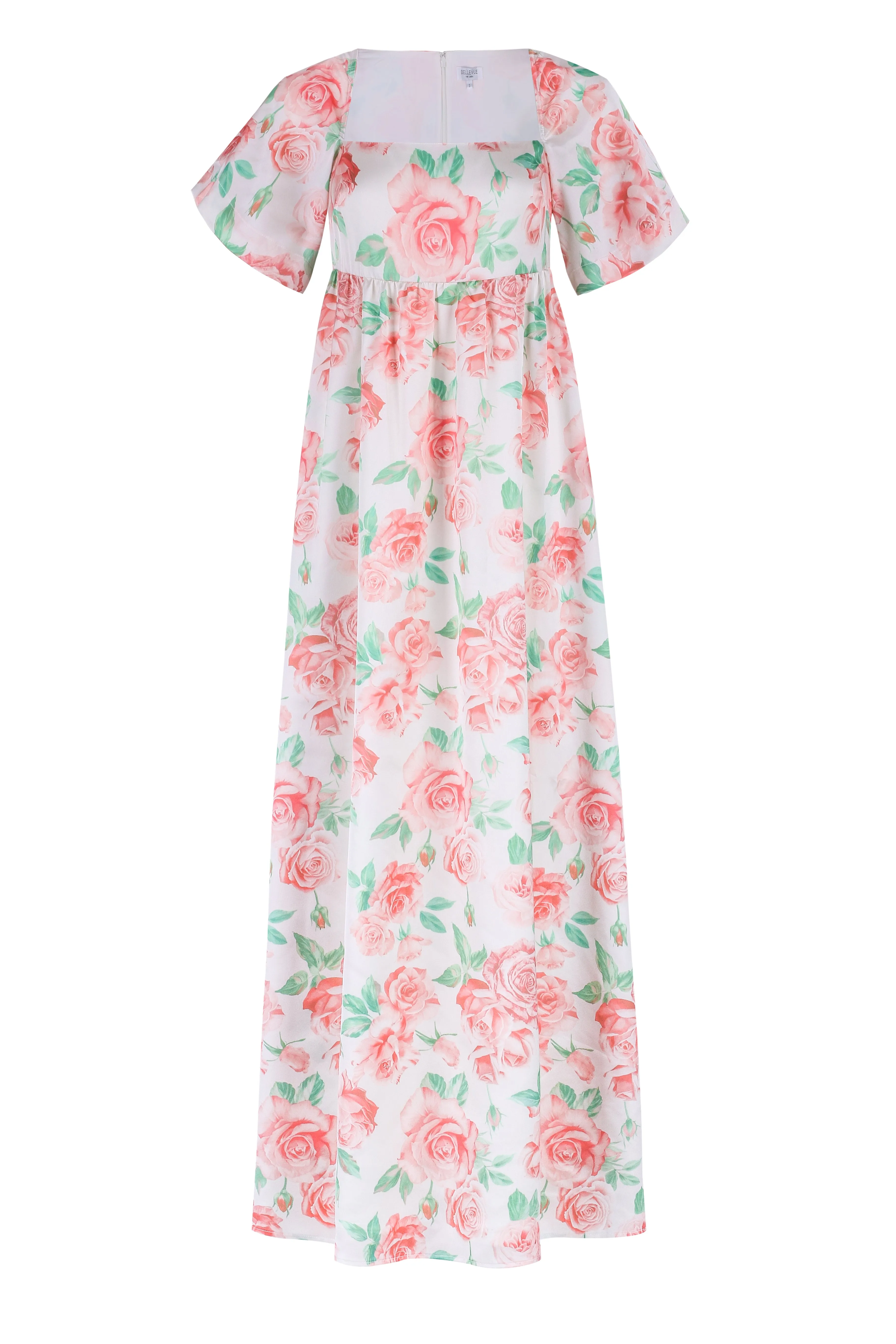 The Jane Dress - Light Coral Rose