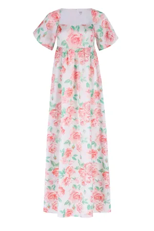 The Jane Dress - Light Coral Rose