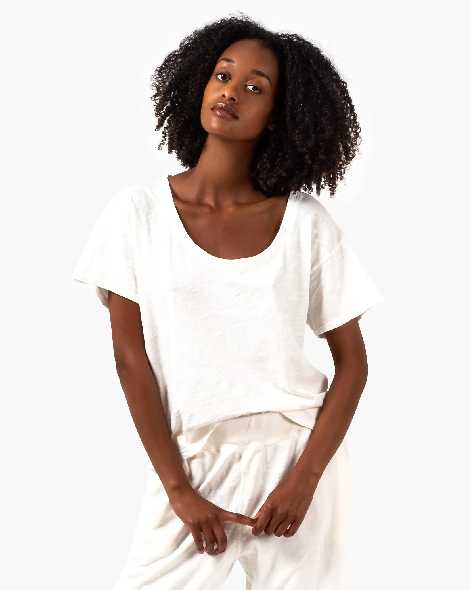 The Tee Shirt - Cream