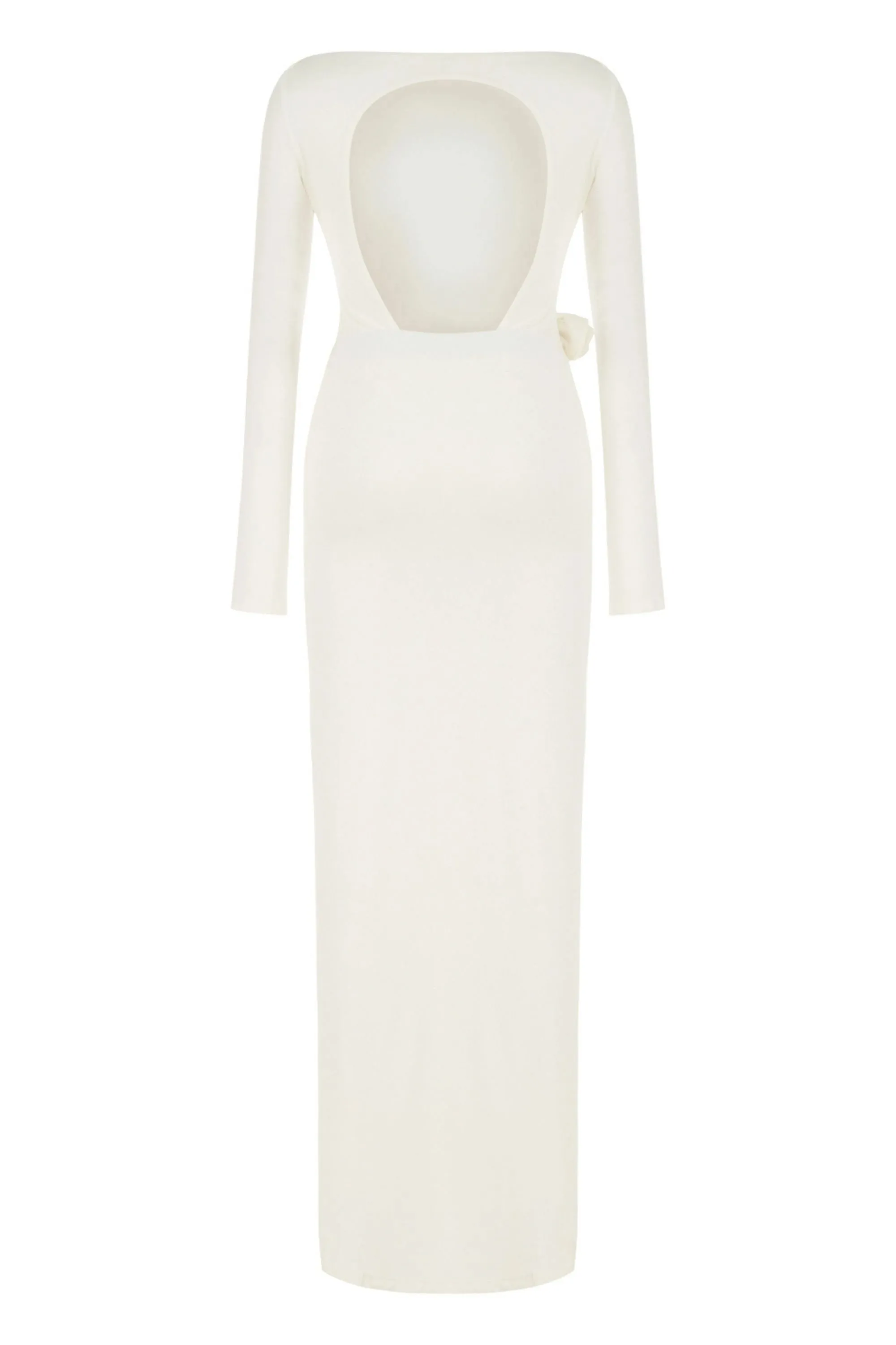 Wide Collar Long Dress (Final Sale)
