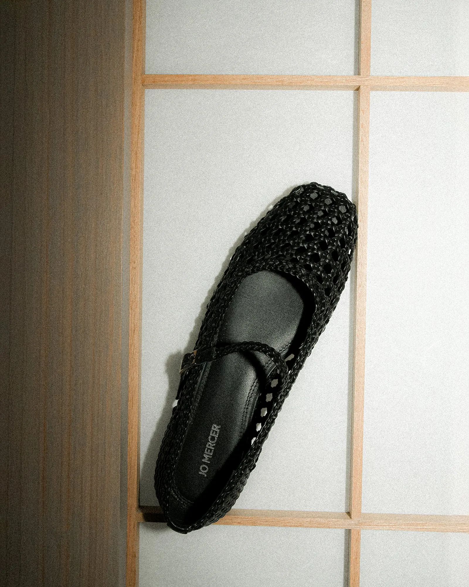 WILLIS CASUAL FLATS BLACK LEATHER