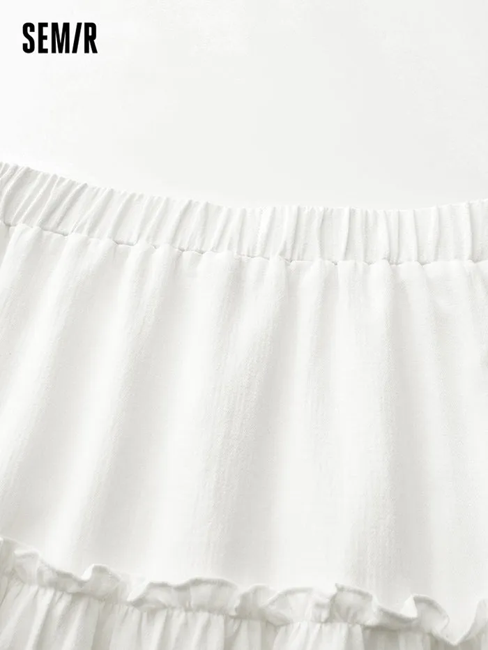 Women's Skirt With Crochet Details