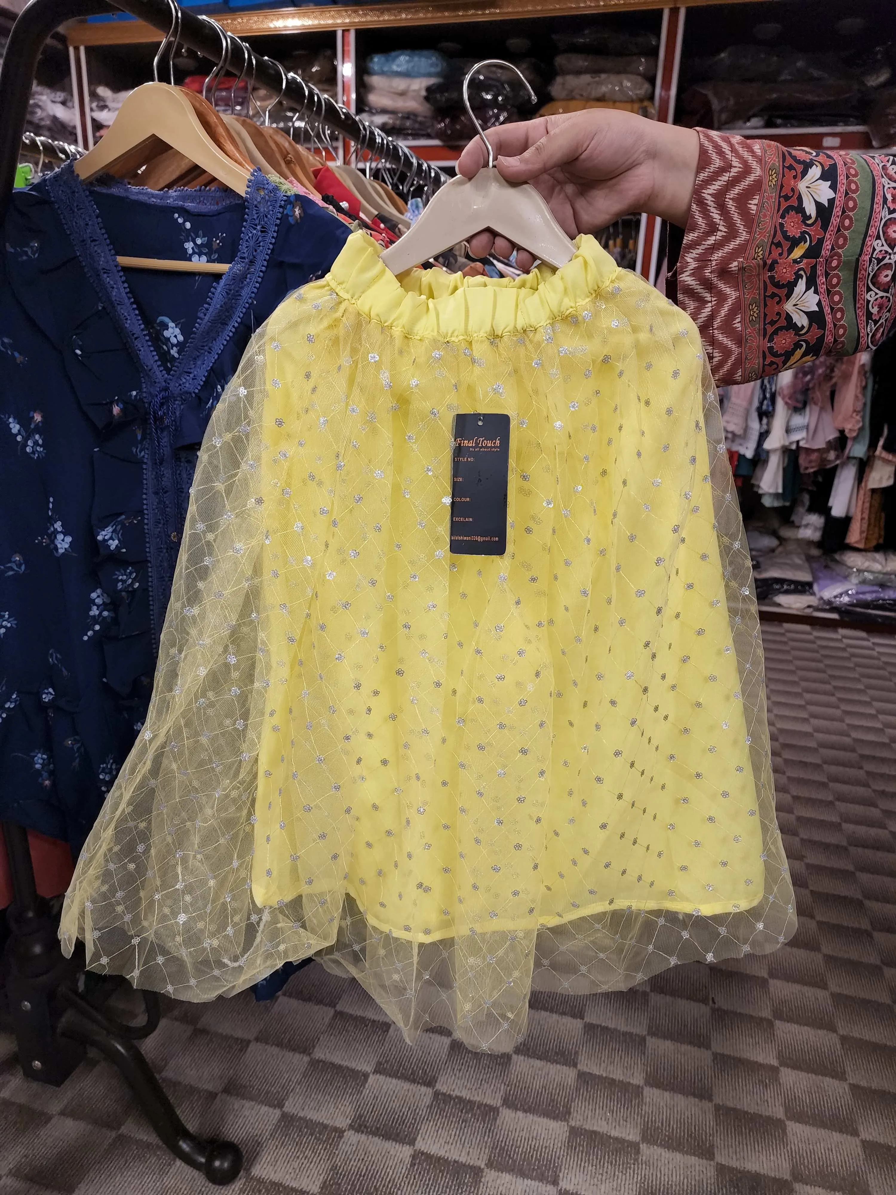 Yellow Kids Skirts